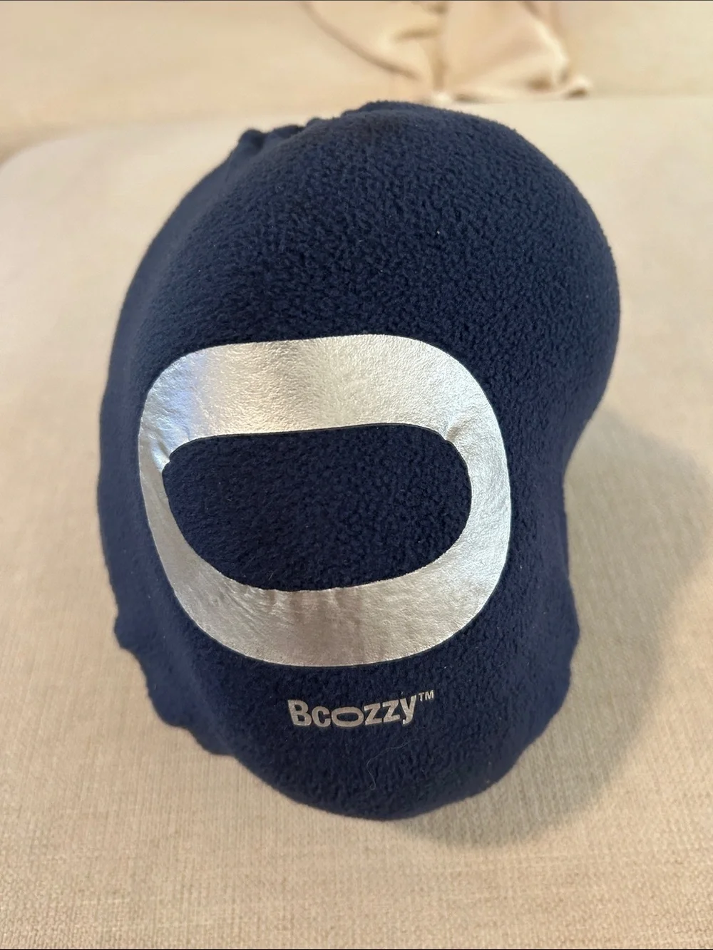 BCOZZY Travel Neck Support Pillow, Blue, NWOT open package